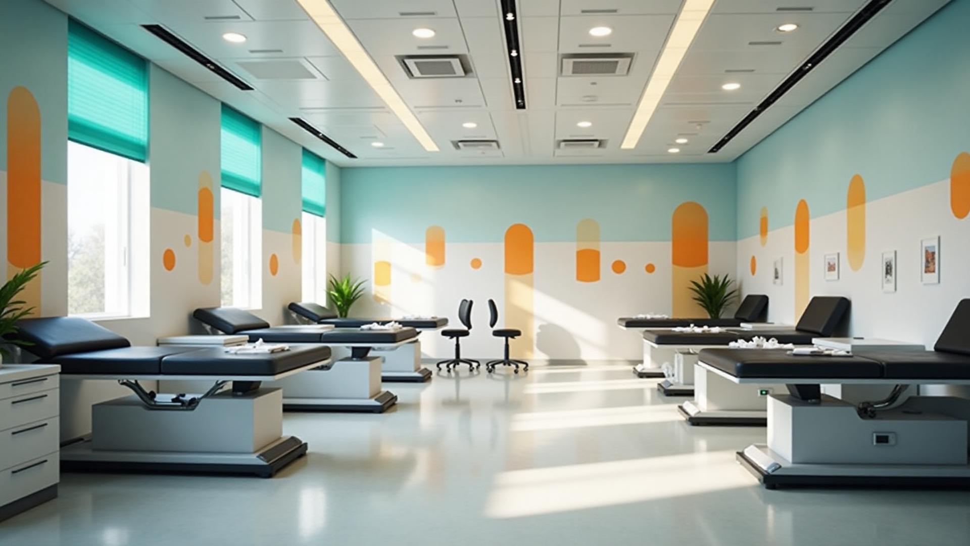 Treatment room at Apex Performance & Health